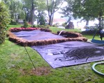 Dredge Bags and Staging Area...